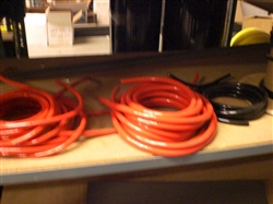 POWER CABLE 4 AWG RED