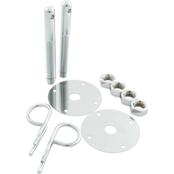 Hood Pin Kit, 1/2"in x 4 in Long Steel