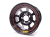 15X8 Spun 5X5 4" Backspace Black