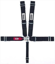 Mini Dwarf Seat Belts Black