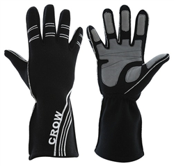 Black Large 2 Layer Gloves