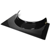 Cockpit Deflector / Rock Guard 3" Black