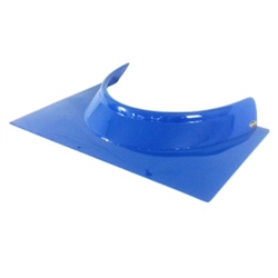 Cockpit Deflector / Rock Guard 3" Blue