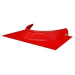 Cockpit Deflector / Rock Guard 3" Red