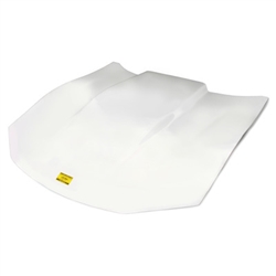 Gen 5 Hood with  2.5 " Scoop White Fiberglass