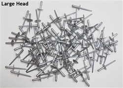 RIVETS 1/8" LARGE HEAD #500