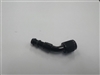 -6 AN Female 45Deg Pushlock Hose End - Black