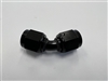 -6 FEMALE-FEMALE 45Â° COUPLER TUBE Black