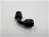 -4 FEMALE-FEMALE 90Â° COUPLER TUBE BLACK