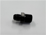 -6AN Male To 3/8" NPT Male Black
