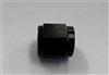 -4 AN Tube Nut Black for 1/4" hard line