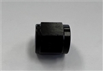 -4 AN Tube Nut Black for 1/4" hard line