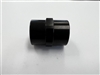 COUPLER FEMALE 1/2" NPT BLACK