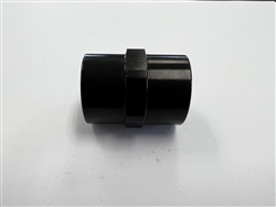 COUPLER FEMALE 1/2" NPT BLACK