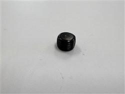 1/8 NPT AN HEX PLUG BLACK