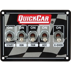 Dual Ignition Panel with Crossover Toggle