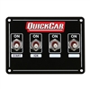Extreme Panel 1 Momentary Start / 3 Toggle Switchs
