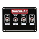 Extreme Panel 1 Momentary Start / 3 Toggle Switchs