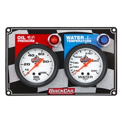 2 Gauge Panel Oil / Water Temp