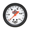 Fuel Pressure Gauge, 0-15 psi, Mechanical Silver Face