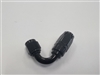 -6 AN Female 120 Degree Hose End - Black