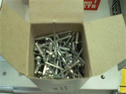 Rivets 1/8" Small Counter Sunk Head X .250  ( 250 Count )
