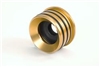 GOLD INNER AXLE SEAL (DBL LIP) 2.500" O. D.