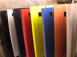 .040X48X120" MATTE BLK BOTH SIDES