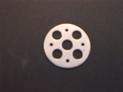 3/8" HOLE ALUM L/W SCUFF PLATE