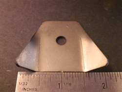 Body tab formed with 1/4" Hole
