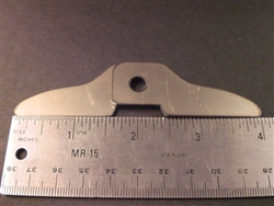 Mild Steel Header Tabs with 1/4" Hole ( Pair )