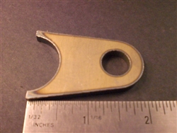 1 1/8" Radius tube Tab with 1/2" Hole